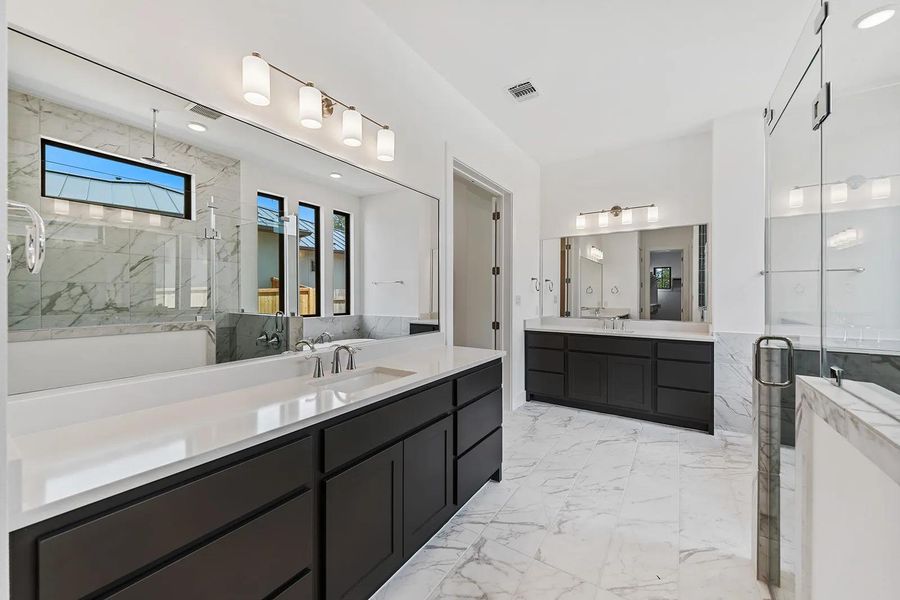 Furnished interior view inside a new home in Caliterra - 110', Dripping Springs (Image 4). Furnished interior view inside a new home in Caliterra - 110', Dripping Springs (Image 4).