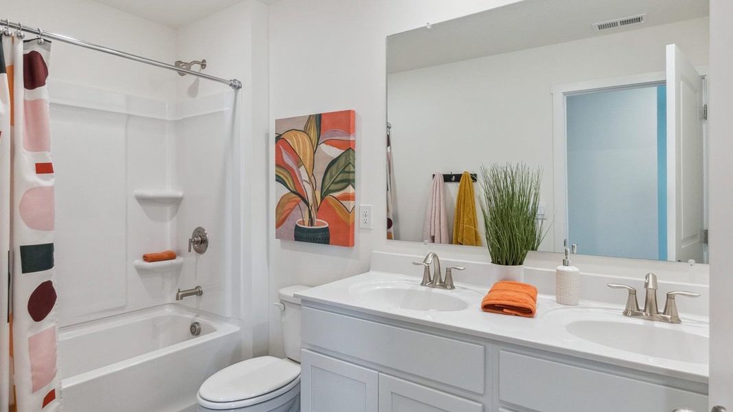 Furnished interior view inside a new home in Belhaven, Knoxville (Image 14).