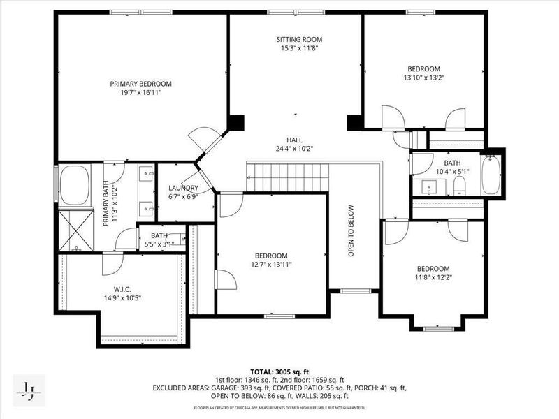 2D floor plan layout of this home in , Auburn, GA (Image 6).