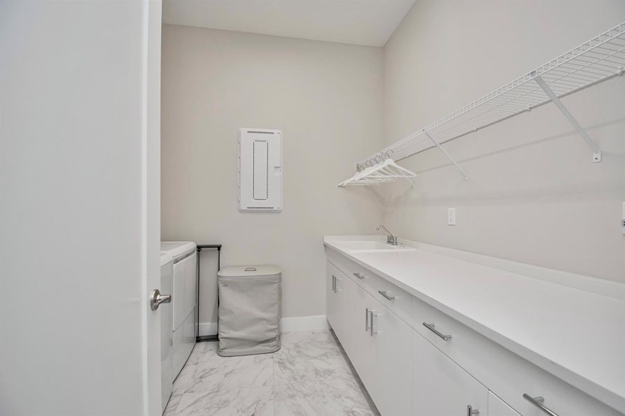 Furnished interior view inside a new home in , Boca Raton (Image 10).