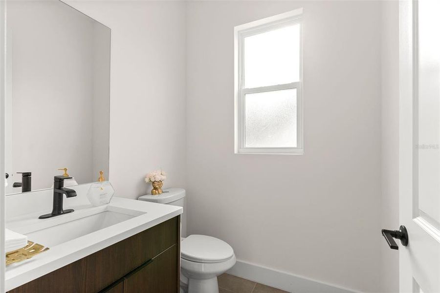 Furnished interior view inside a new home in , Tampa (Image 17). Furnished interior view inside a new home in , Tampa (Image 17).