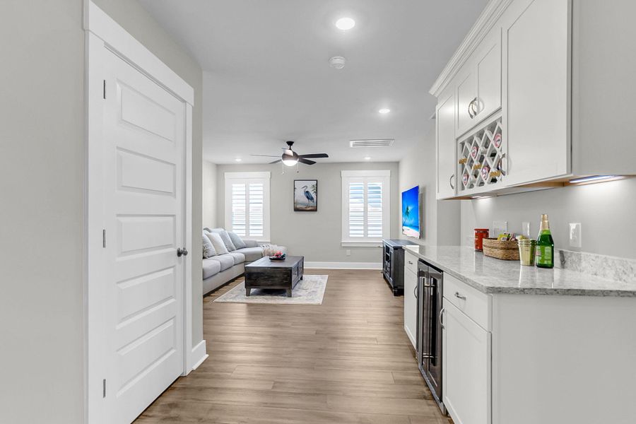 Furnished interior view inside a new home in Hewing Farms, Summerville (Image 40).