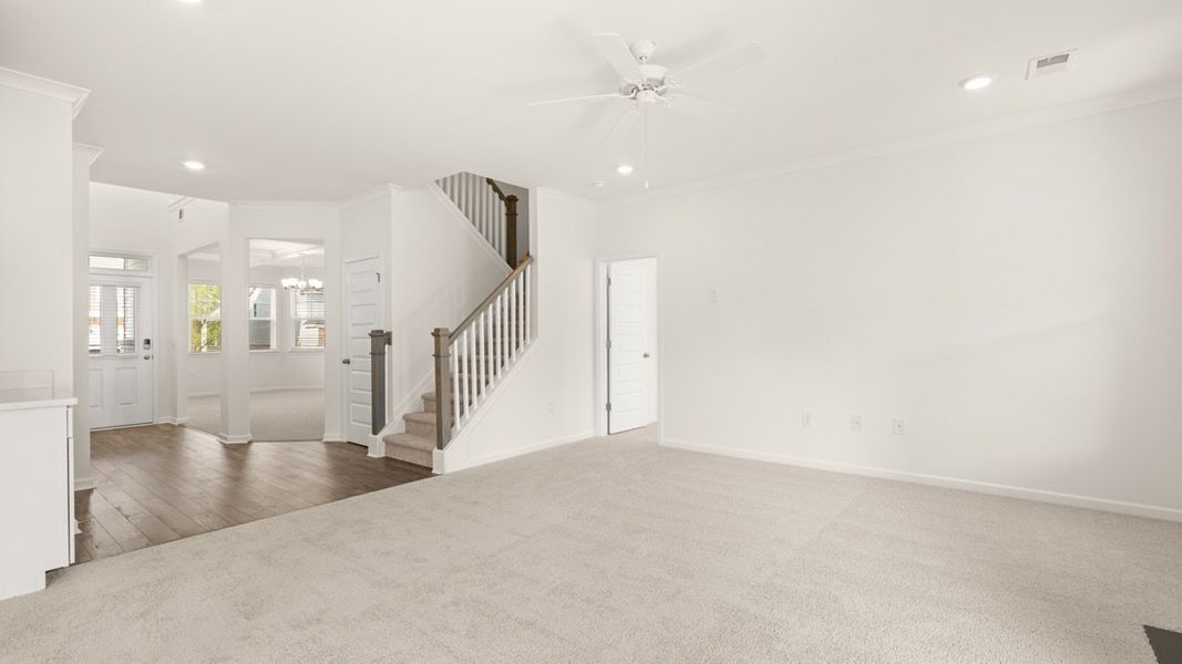 Spacious, unfurnished interior of a new home in Wildwood, Covington (Image 30). Spacious, unfurnished interior of a new home in Wildwood, Covington (Image 30).