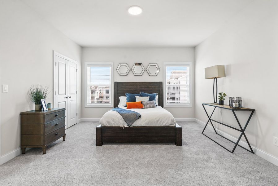Representative furnished interior of a home built from the The Bullard by The Providence Group in Promenade at Sawnee Village, Cumming (Image 38).