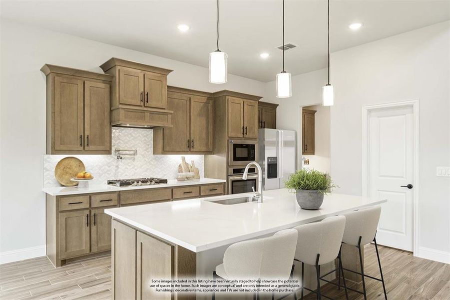 Furnished interior view inside a new home in Devonshire Classic 60-65, Forney (Image 17). Furnished interior view inside a new home in Devonshire Classic 60-65, Forney (Image 17).