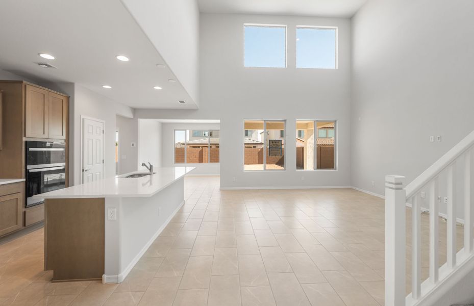 Furnished interior view inside a new home in Artisan at Asante, Surprise (Image 10).