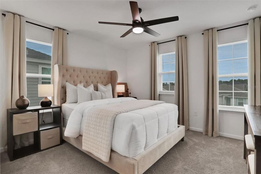 Furnished interior view inside a new home in , Palm Coast (Image 15). Furnished interior view inside a new home in , Palm Coast (Image 15).