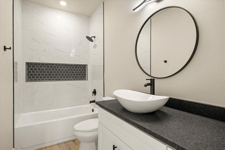 Furnished interior view inside a new home in , Granbury (Image 12). Furnished interior view inside a new home in , Granbury (Image 12).