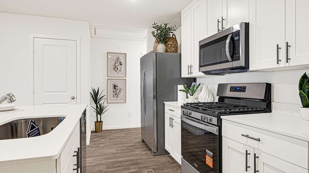 Furnished interior view inside a new home in Milo Farms, Needville (Image 6).