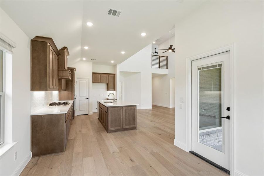 Furnished interior view inside a new home in Creekview Meadows, Pilot Point (Image 24). Furnished interior view inside a new home in Creekview Meadows, Pilot Point (Image 24).