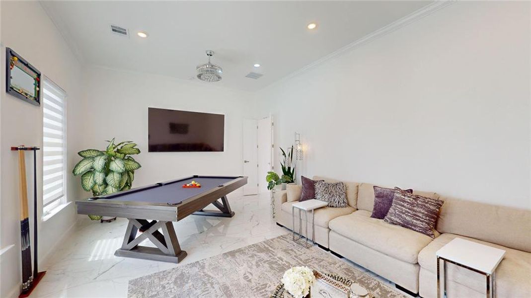 Furnished interior view inside a new home in , Wylie (Image 23).