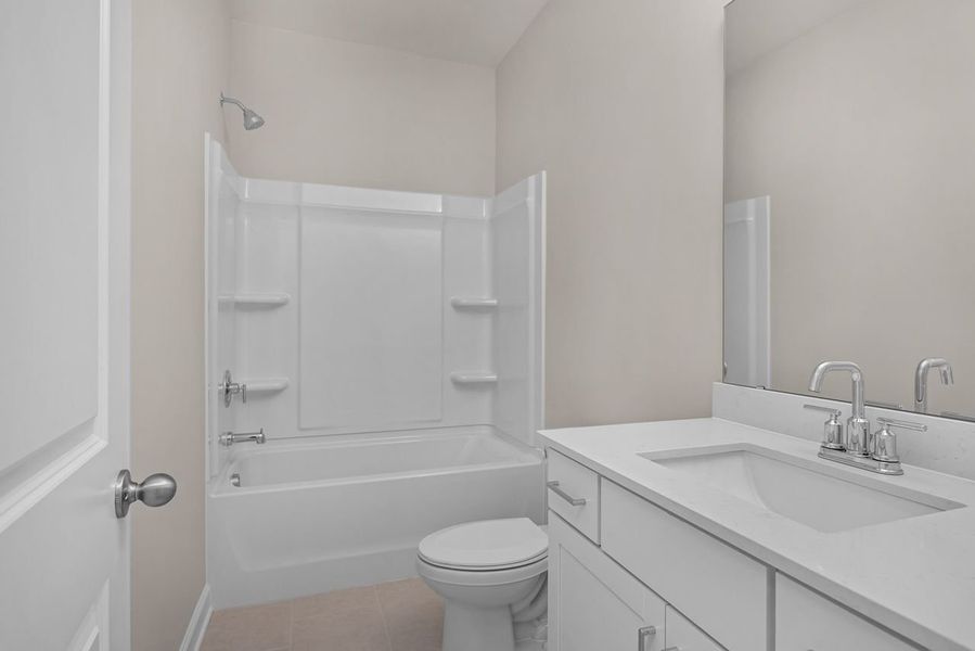 Representative furnished interior of a home built from the The Franklin C by Davidson Homes LLC in Retreat at North Main, Lillington (Image 7).