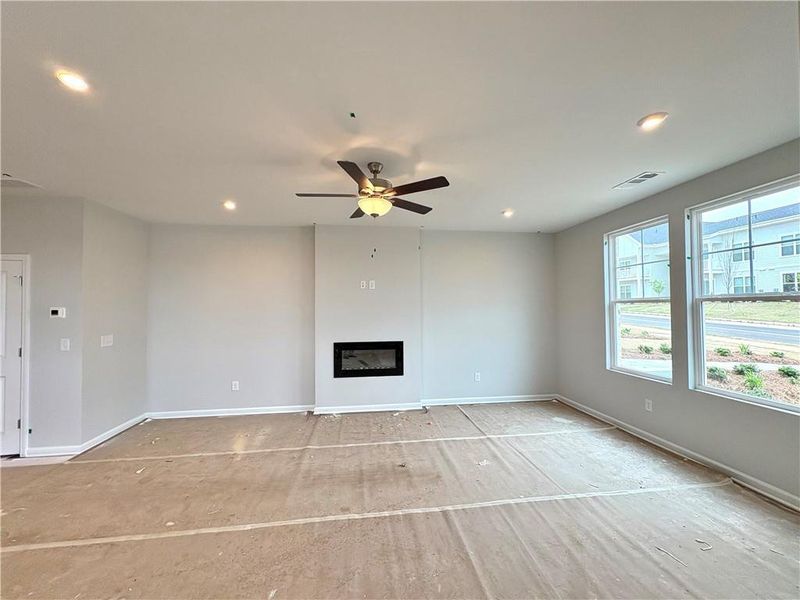 Spacious, unfurnished interior of a new home in Stegall Village, Cartersville (Image 28). Spacious, unfurnished interior of a new home in Stegall Village, Cartersville (Image 28).