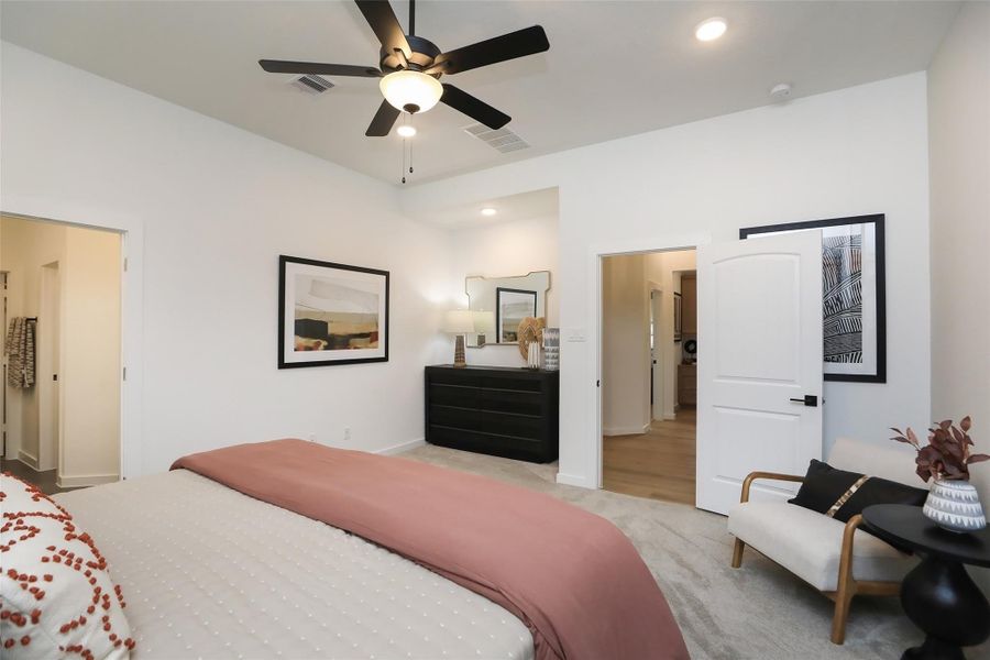 Furnished interior view inside a new home in Roman Forest, New Caney (Image 34).