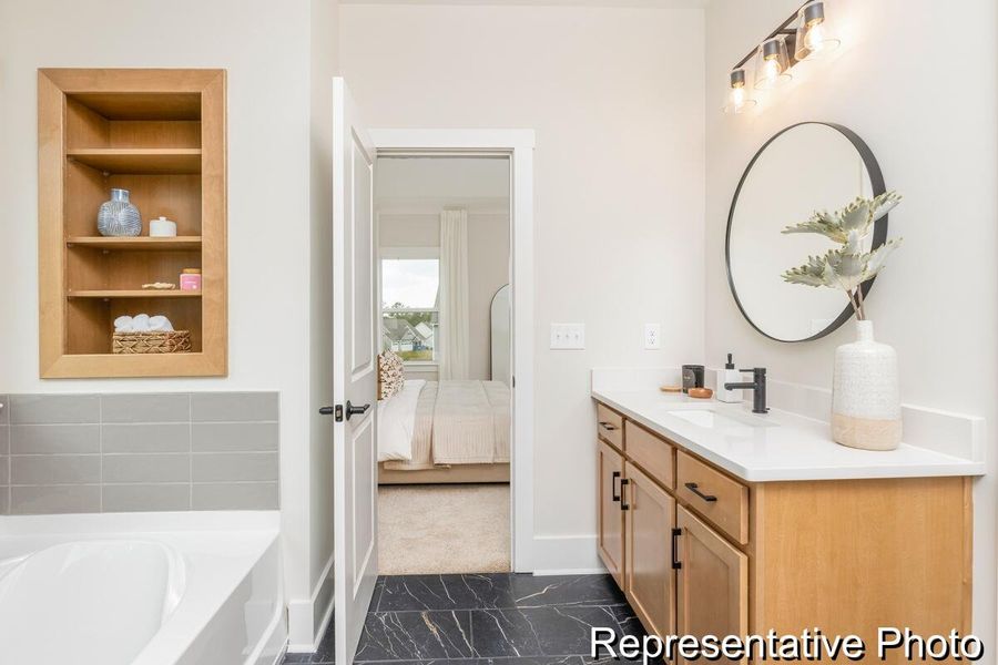 Furnished interior view inside a new home in , Ridgeville (Image 31).