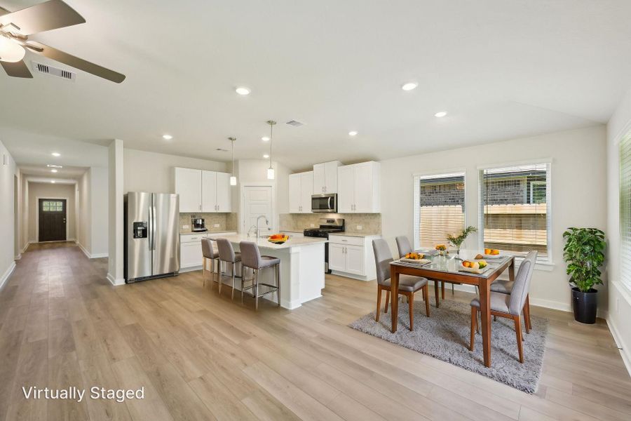 Photo is not of the actual home but is an inspirational photo of builder’s model home and may depict options, furnishings, and/or decorator features that are not included.