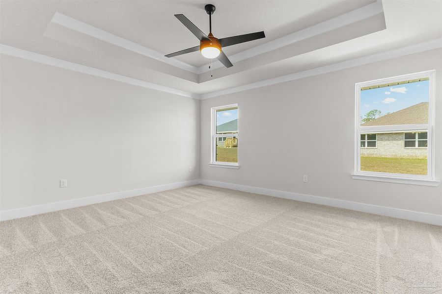 Spacious, unfurnished interior of a new home in Pecan Valley, Pensacola (Image 12).