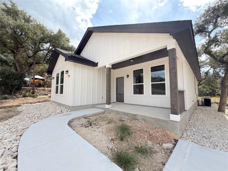 Exterior details and patio area of a home in , Canyon Lake (Image 15). Exterior details and patio area of a home in , Canyon Lake (Image 15).