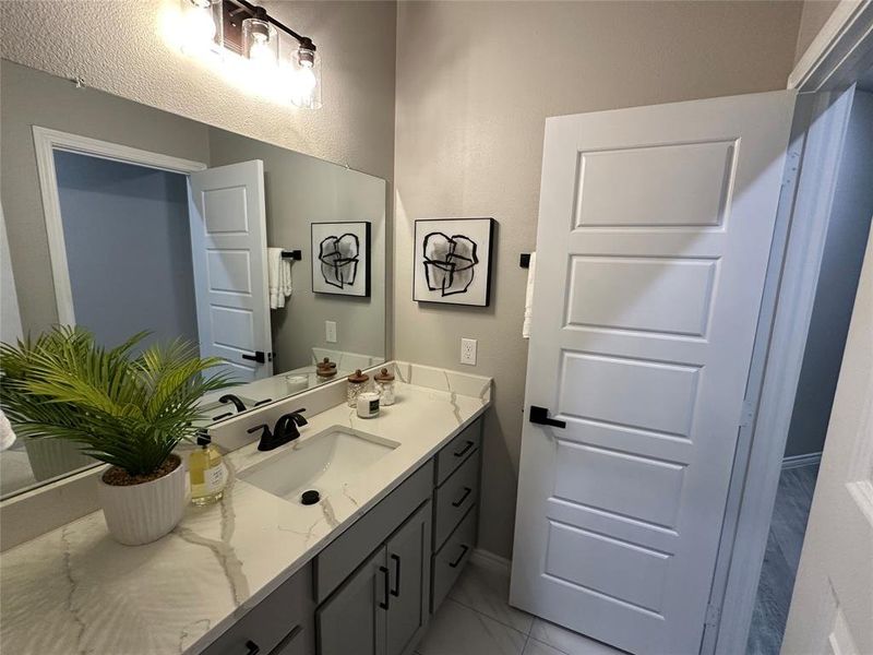 Bathroom with vanity Bathroom with vanity