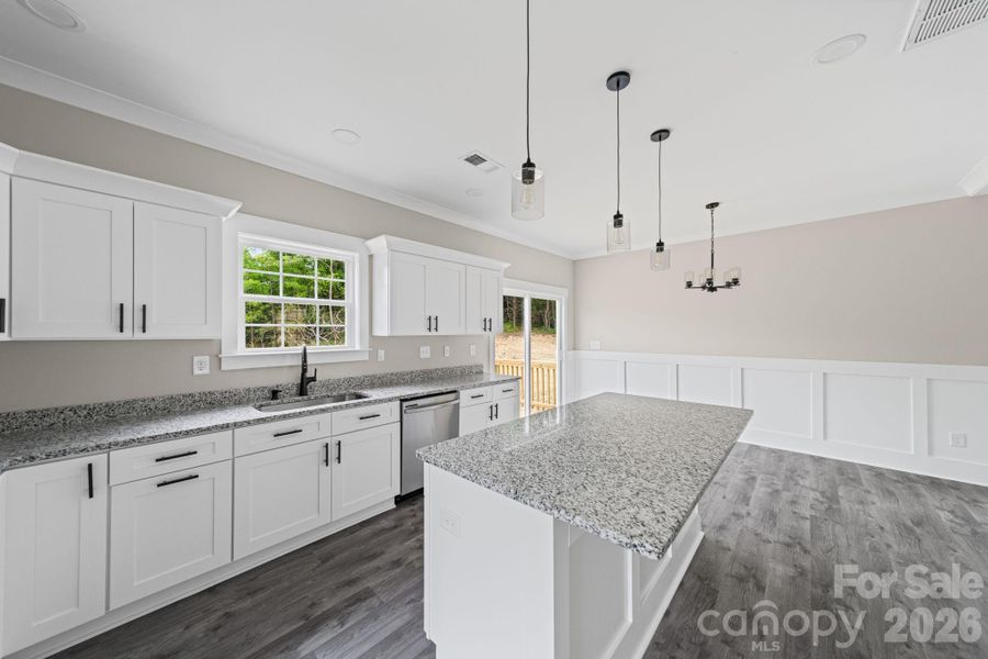 Furnished interior view inside a new home in , Badin (Image 4).
