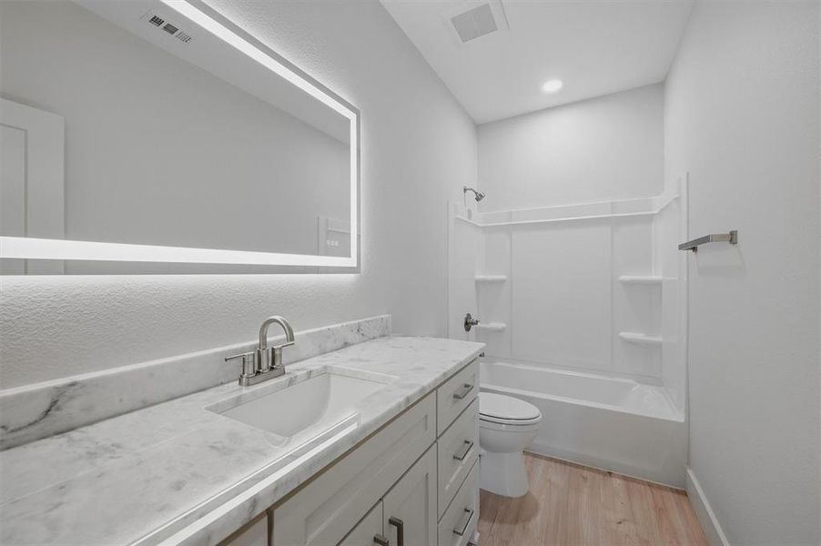 Furnished interior view inside a new home in , Denison (Image 16). Furnished interior view inside a new home in , Denison (Image 16).