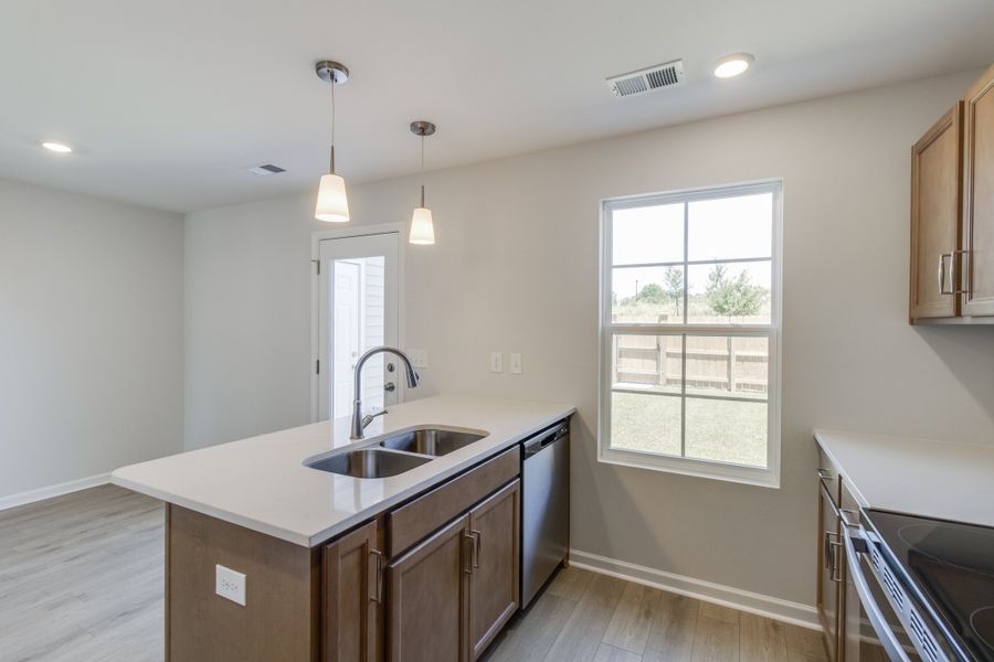 Furnished interior view inside a new home in Astoria, Columbia (Image 10).