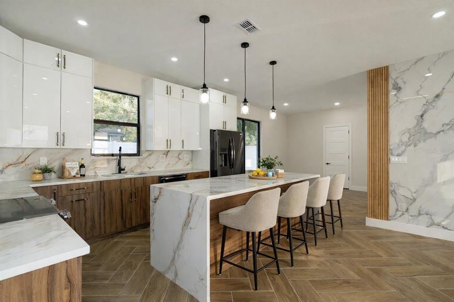 Furnished interior view inside a new home in , Tampa (Image 16).