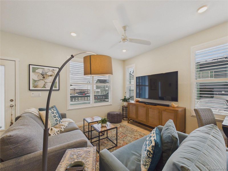 Furnished interior view inside a new home in Whisper Village, Arvada (Image 18).