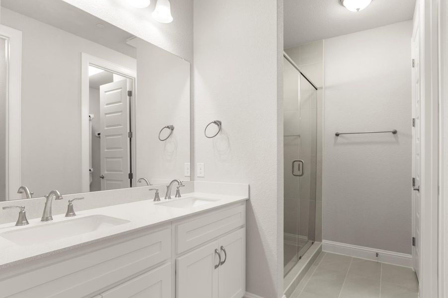 Furnished interior view inside a new home in Clear Creek, Round Rock (Image 13).