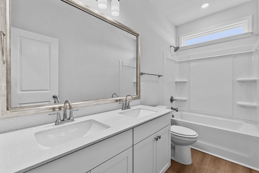 Furnished interior view inside a new home in Hanes Lake, Winston-Salem (Image 12).