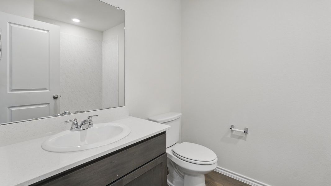 Furnished interior view inside a new home in Saddlebrook, Waxahachie (Image 9).