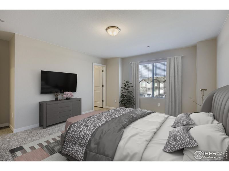 Furnished interior view inside a new home in Waterfield, Fort Collins (Image 10).
