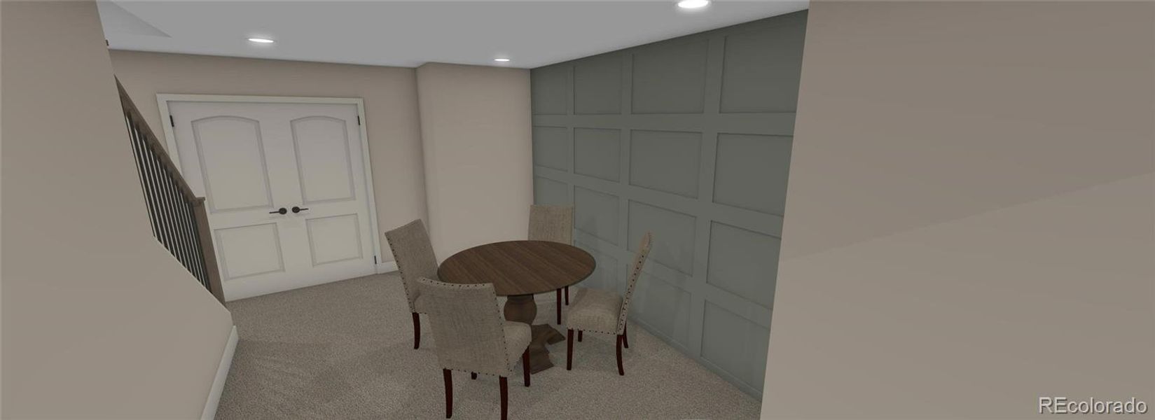 Furnished interior view inside a new home in , Tabernash (Image 6).