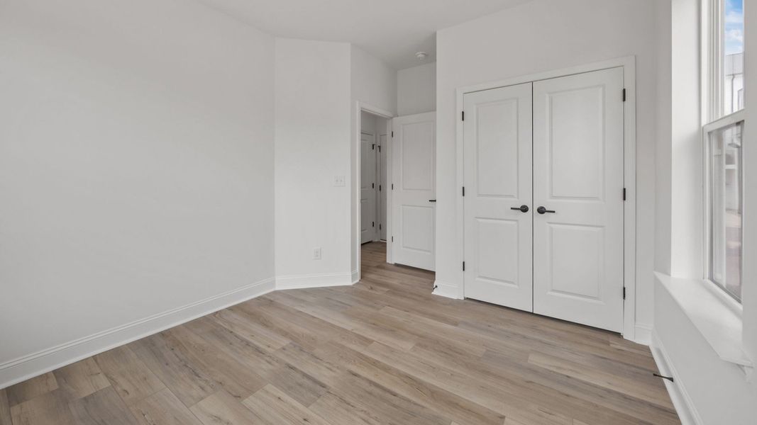 The Landon Plan in River District by DBR Homes in Charlotte, N.C -Secondary Bedroom The Landon Plan in River District by DBR Homes in Charlotte, N.C -Secondary Bedroom