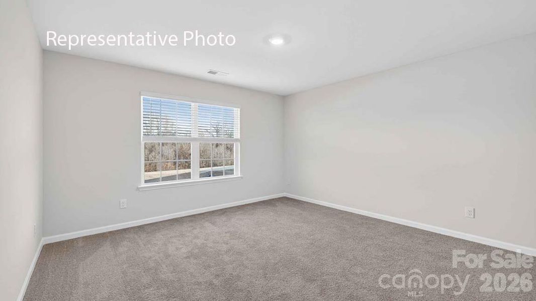 Spacious, unfurnished interior of a new home in Wallace Springs, Statesville (Image 27).