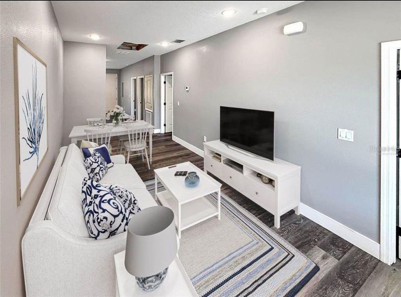 Furnished interior view inside a new home in , Lake Wales (Image 8).