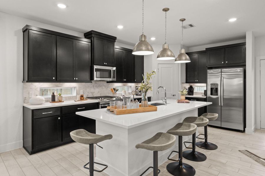 Furnished interior view inside a new home in Balmoral, Atascocita (Image 4).