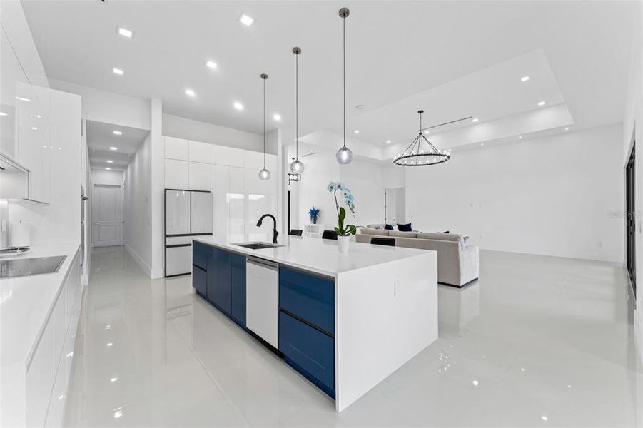 Furnished interior view inside a new home in , Palm Bay (Image 14). Furnished interior view inside a new home in , Palm Bay (Image 14).