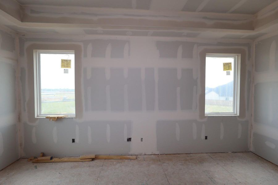 In-progress construction of a new home in Dunham Pointe, Cypress, TX (Image 41).