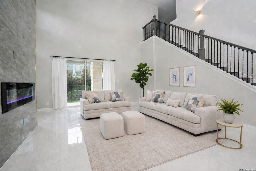 Furnished interior view inside a new home in , San Antonio (Image 13).