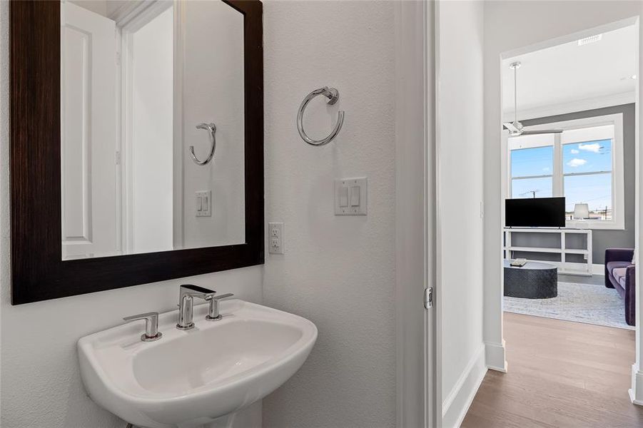 Furnished interior view inside a new home in , Fort Worth (Image 24). Furnished interior view inside a new home in , Fort Worth (Image 24).