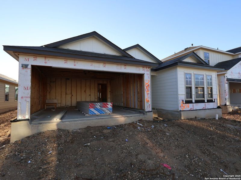 In-progress construction of a new home in Agave, San Antonio, TX (Image 22).