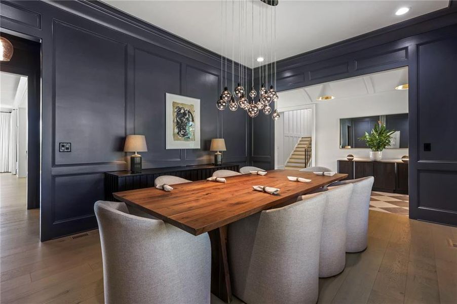 Furnished interior view inside a new home in , Milton (Image 44).