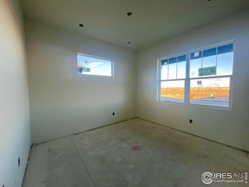In-progress construction of a new home in Union Colony West, Greeley, CO (Image 9).