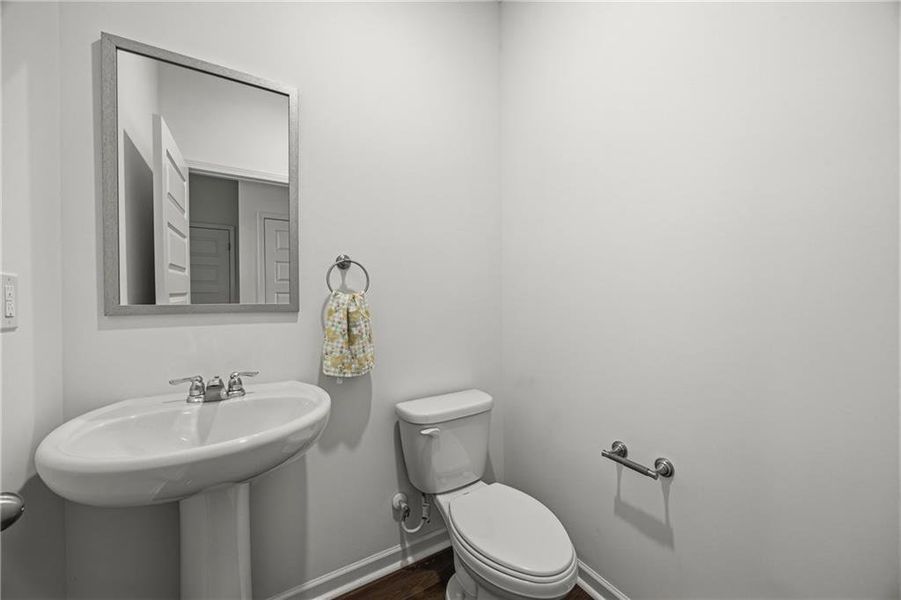 Furnished interior view inside a new home in The Enclave at Flat Rock Hills, Stonecrest (Image 6).