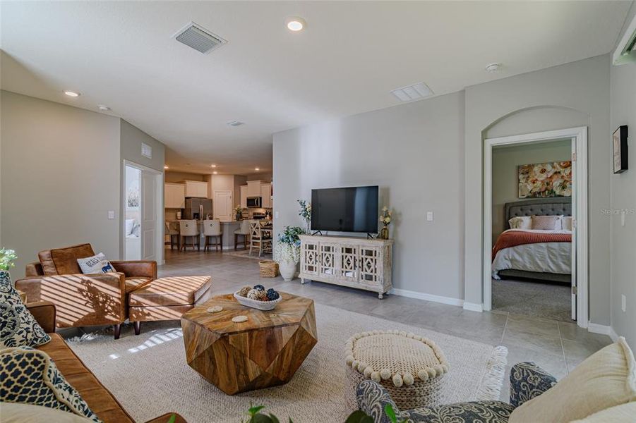 Furnished interior view inside a new home in Ocala Preserve, Ocala (Image 16).