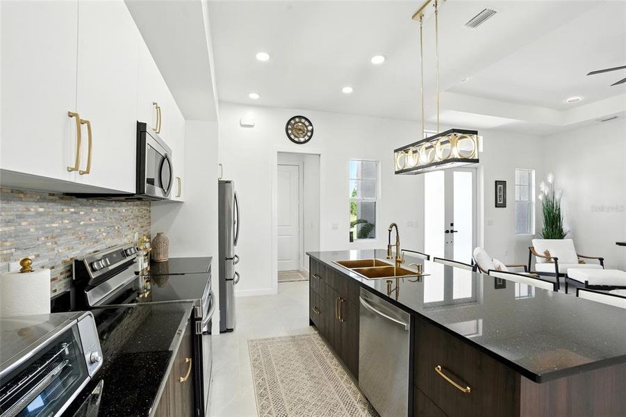 Furnished interior view inside a new home in , Placida (Image 27). Furnished interior view inside a new home in , Placida (Image 27).