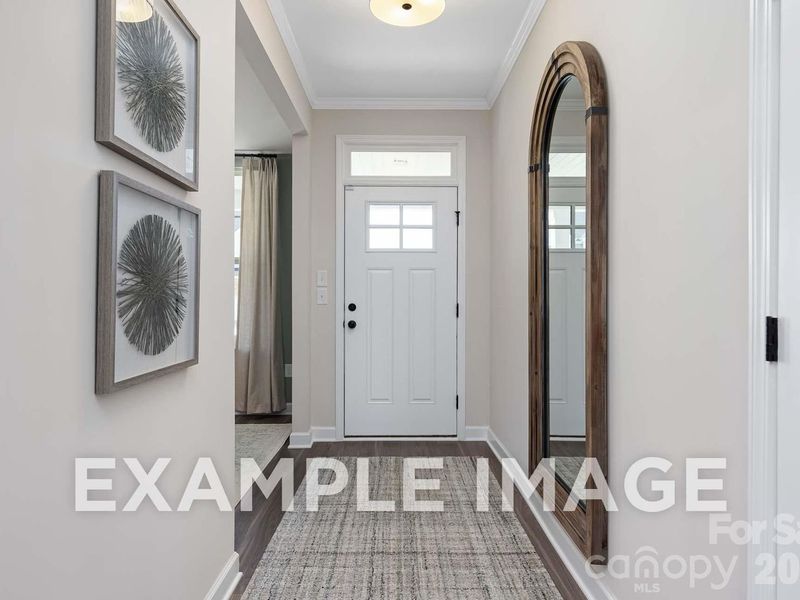 Furnished interior view inside a new home in Windgate, Mooresville (Image 6).