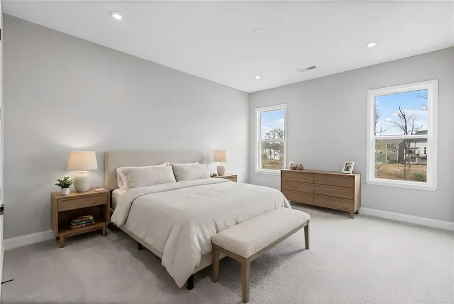 Furnished interior view inside a new home in Twin Lakes, Hoschton (Image 16).
