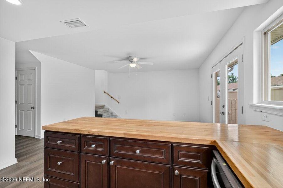 Furnished interior view inside a new home in , Jacksonville (Image 9). Furnished interior view inside a new home in , Jacksonville (Image 9).